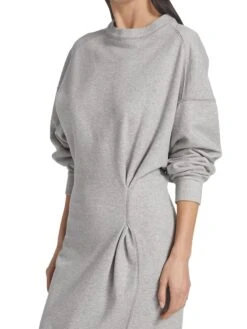Isabel Marant Etoile Meg Wool-Knit Sweater Dress 14 Isabel Marant Etoile Meg Wool-Knit Sweater Dress -Cheap Clothing Store 0400016404402 GREY A5