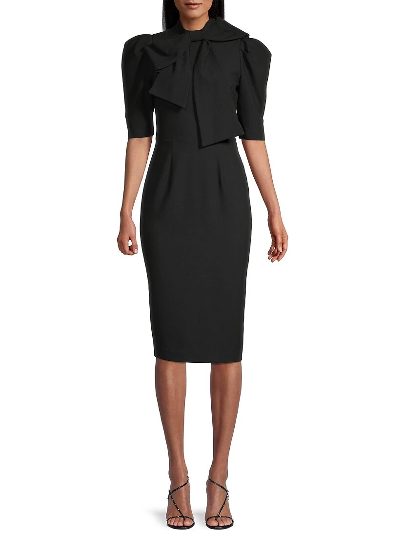Ara Bow-Neck Sheath Dress 4 Ara Bow-Neck Sheath Dress - Image 3