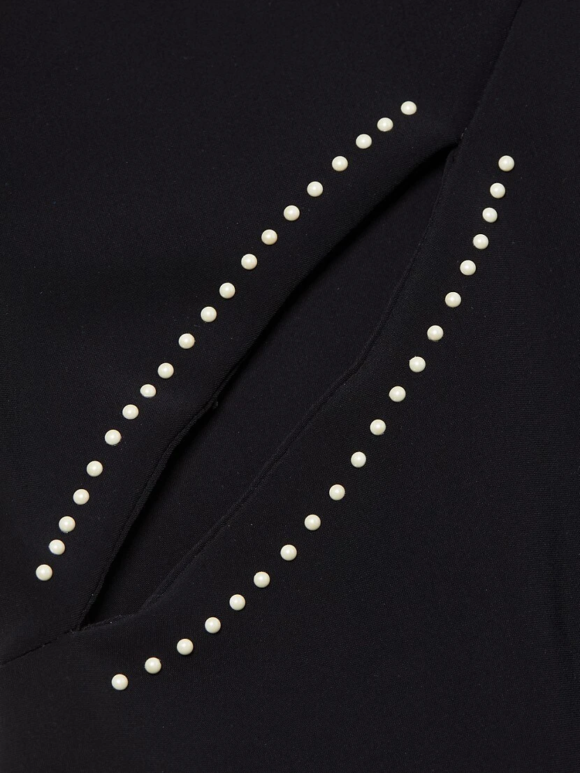 Castelo Puff-Sleeve Cut-Out Gown 9 Castelo Puff-Sleeve Cut-Out Gown - Image 7