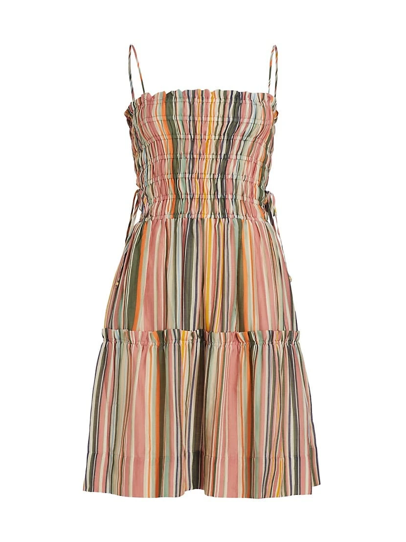 Campbell Silk-Cotton Striped Dress 3 Campbell Silk-Cotton Striped Dress