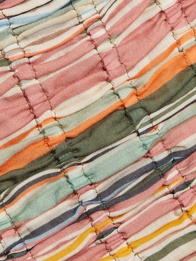 Campbell Silk-Cotton Striped Dress 9 Campbell Silk-Cotton Striped Dress - Image 7