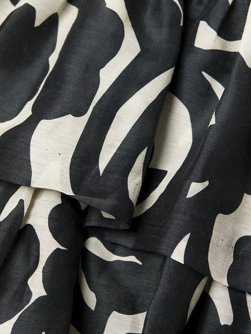 Tiered Empire-Waist Minidress 8 Tiered Empire-Waist Minidress - Image 6