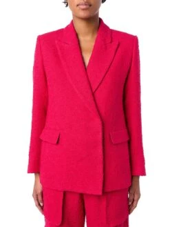 Amiri Textured Concealed Closure Blazer