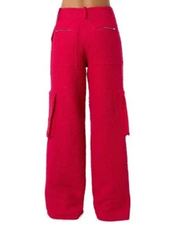Amiri Wide-Leg Cargo Pants 10 Amiri Wide-Leg Cargo Pants -Cheap Clothing Store 0400018066391 FUSCHIA A2