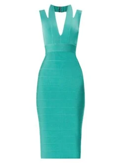HERVE LEGER Bandage Sheath Dress