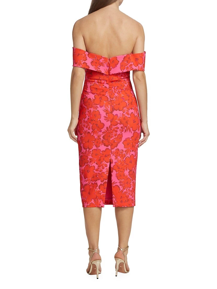 Badgley Mischka Twisted Off-The-Shoulder Dress 7 Badgley Mischka Twisted Off-The-Shoulder Dress - Image 5