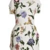 Oscar De La Renta Crystal Floral-Embroidered Minidress 1 Oscar De La Renta Crystal Floral-Embroidered Minidress -Cheap Clothing Store 0400018283706 IVORYMULTI