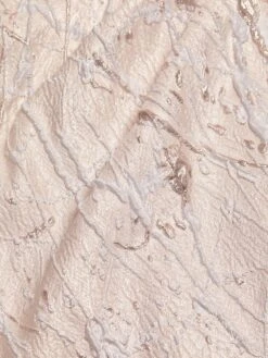 Metallic Jacquard Off-The-Shoulder Gown -Cheap Clothing Store 0400018286147 BLUSHMULTI A6