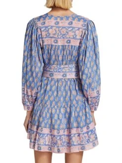 Bell Adele Silk-Blend Belted Minidress -Cheap Clothing Store 0400018319479 BLUEPRINT A3