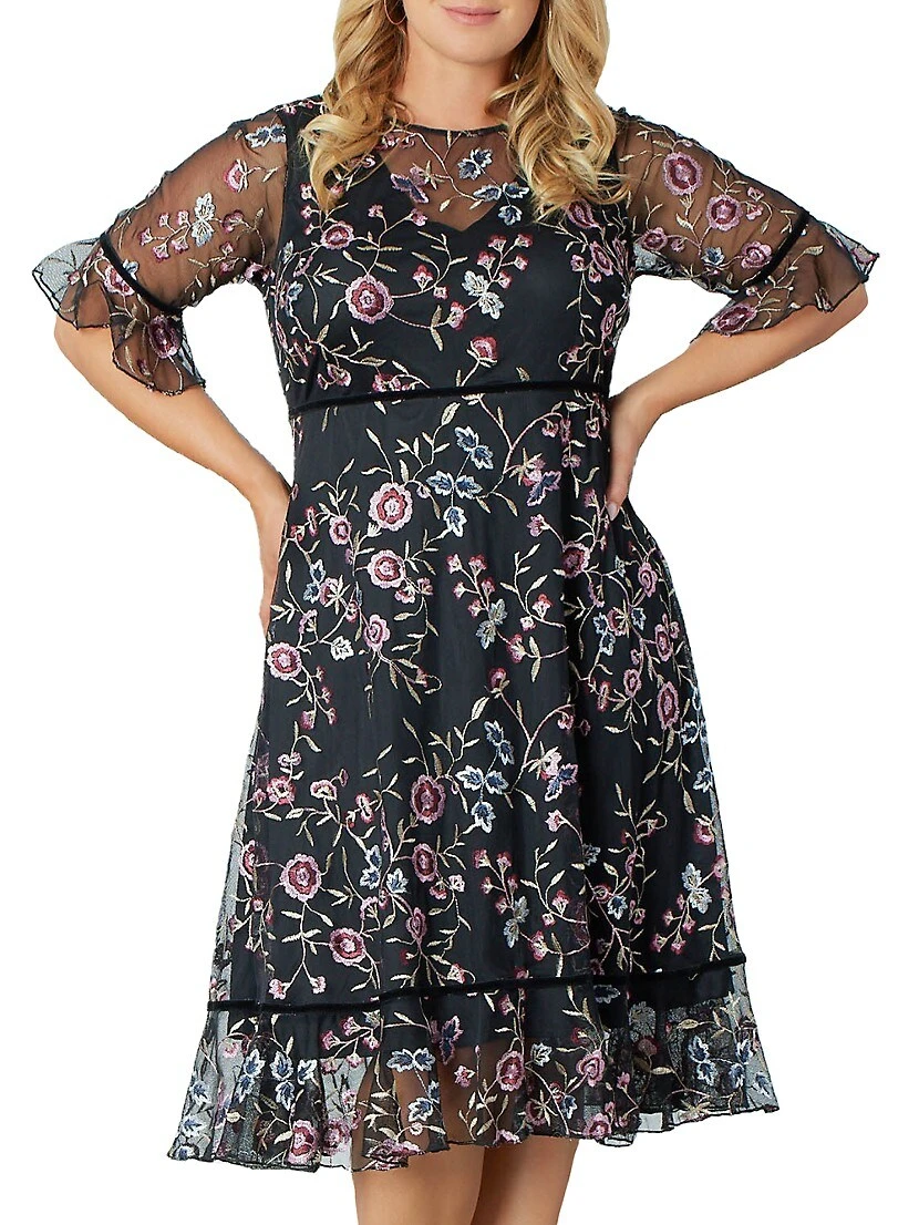 Wildflower Embroidered Dress 5 Wildflower Embroidered Dress - Image 3