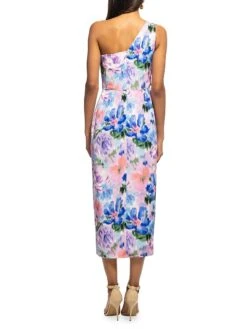 Ariella Floral Bow Midi-Dress 8 Ariella Floral Bow Midi-Dress -Cheap Clothing Store 0400018500814 LAVENDERMULTI A1