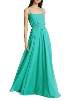 Lavinia Cape Ballgown -Cheap Clothing Store 0400018673740 BAHAMABLUE A4