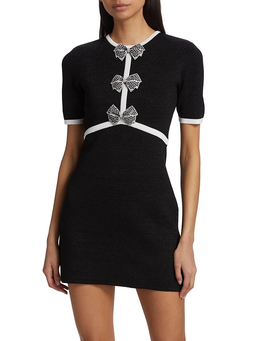 Rebecca Vallance Ella Bow-Embellished Minidress 5 Rebecca Vallance Ella Bow-Embellished Minidress - Image 3