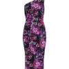 Hiroko Floral One-Shoulder Midi-Dress 1 Hiroko Floral One-Shoulder Midi-Dress -Cheap Clothing Store 0400018706338 THINKPINK