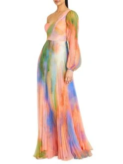 Elle One-Shoulder Pleated Gown -Cheap Clothing Store 0400018744852 DAYDREAM A2