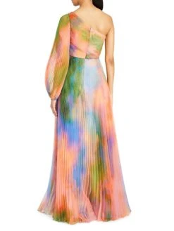 Elle One-Shoulder Pleated Gown -Cheap Clothing Store 0400018744852 DAYDREAM A3