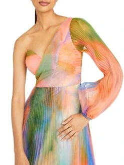 Elle One-Shoulder Pleated Gown -Cheap Clothing Store 0400018744852 DAYDREAM A4