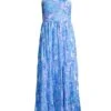 Jenette Cotton Halterneck Midi-Dress -Cheap Clothing Store 0400018866838 MULTI
