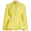 Farm Rio Peplum Linen Blazer
