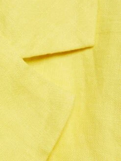 Farm Rio Peplum Linen Blazer -Cheap Clothing Store 0400018998489 BRIGHTYELLOW A6