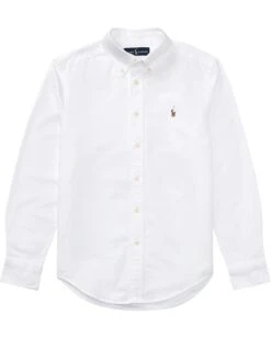Polo Ralph Lauren Kids Cotton Oxford Sport Shirt (Big Kids)