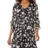 Calvin Klein Chiffon Print Bell Sleeve Dress -Cheap Clothing Store 81eF1Iyy8XL. AC SR736920