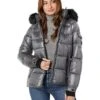 MICHAEL Michael Kors Short Puffer With Faux Fur Trim Hood Jacket M425739QZ -Cheap Clothing Store 81obQy3i 2L. AC SR736920