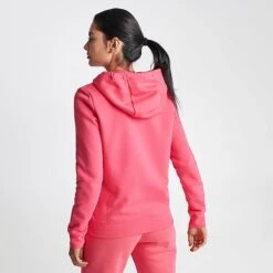 Women's Nike Sportswear Club Fleece Pullover Hoodie Sea Coral - DQ5793 894 -Cheap Clothing Store DQ5793 894 M4