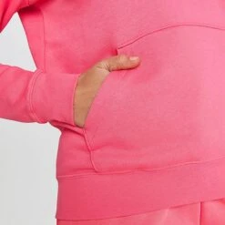 Women's Nike Sportswear Club Fleece Pullover Hoodie Sea Coral - DQ5793 894 -Cheap Clothing Store DQ5793 894 M6