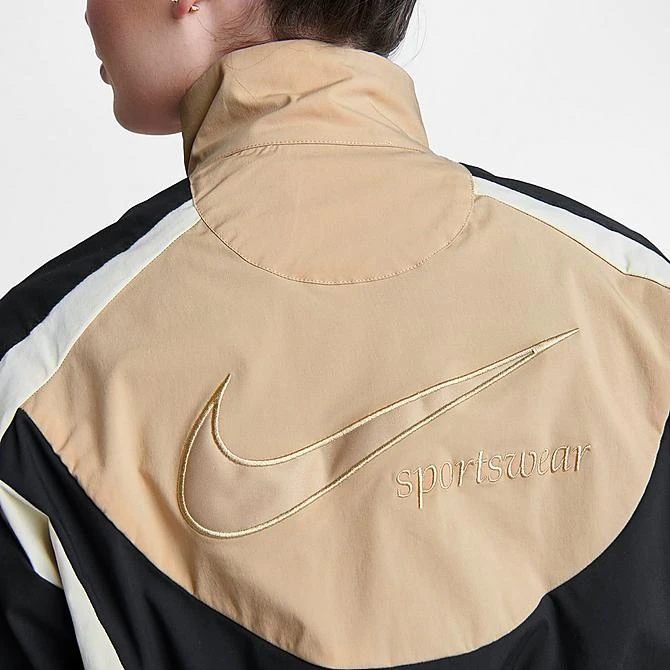 Women's Nike Sportswear Collection Woven Jacket Hemp/Black/Sanddrift/Hemp - DV8307 200 8 Women's Nike Sportswear Collection Woven Jacket Hemp/Black/Sanddrift/Hemp - DV8307 200 - Image 6