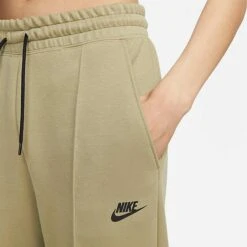 Women's Nike Sportswear Tech Fleece Jogger Pants Neutral Olive/Black - FB8330 276 -Cheap Clothing Store FB8330 276 M5