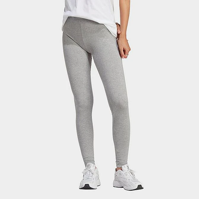 Women's Adidas Originals Adicolor Essentials Leggings Medium Grey Heather - IA6447 035 3 Women's Adidas Originals Adicolor Essentials Leggings Medium Grey Heather - IA6447 035