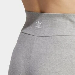 Women's Adidas Originals Adicolor Essentials Leggings Medium Grey Heather - IA6447 035 10 Women's Adidas Originals Adicolor Essentials Leggings Medium Grey Heather - IA6447 035 -Cheap Clothing Store IA6447 035 M4