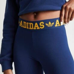 Women's Adidas Originals Leggings Navy - IL2418 415 -Cheap Clothing Store IL2418 415 M6