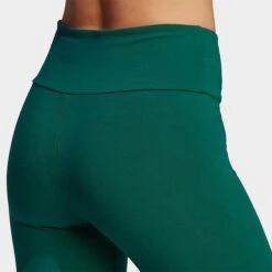 Women's Adidas LOUNGEWEAR Essentials High-Waisted Logo Leggings Collegiate Green/White - IM2853 305 -Cheap Clothing Store IM2853 305 M5