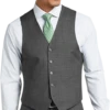 Lauren By Ralph Lauren Gray Sharkskin Classic Fit Suit Separates Vest -Cheap Clothing Store MW40 3UN5 90 LAUREN BY RALPH LAUREN GRAY SHARKSKIN MAIN