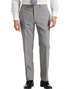 Michael Strahan Classic Fit Suit Gray Stripe 11 Michael Strahan Classic Fit Suit Gray Stripe -Cheap Clothing Store MW40 3X9W 34 MICHAEL STRAHAN GRAY STRIPE ALT2