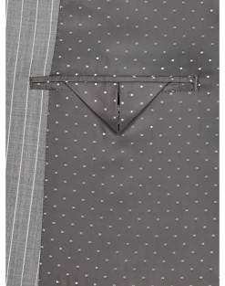 Michael Strahan Classic Fit Suit Gray Stripe 13 Michael Strahan Classic Fit Suit Gray Stripe -Cheap Clothing Store MW40 3X9W 34 MICHAEL STRAHAN GRAY STRIPE ALT4