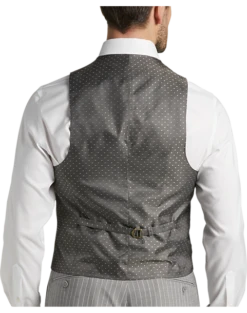 Michael Strahan Classic Fit Suit Gray Stripe 14 Michael Strahan Classic Fit Suit Gray Stripe -Cheap Clothing Store MW40 3X9W 34 MICHAEL STRAHAN GRAY STRIPE ALT5