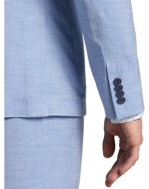 Michael Kors Modern Fit Suit Separates Coat, Light Blue 4 Michael Kors Modern Fit Suit Separates Coat, Light Blue - Image 2
