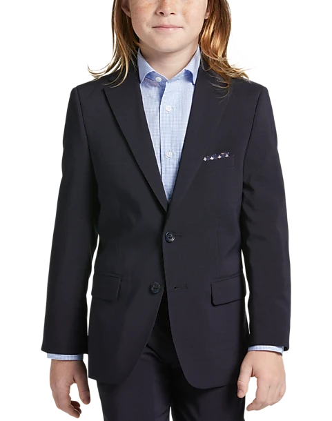Kenneth Cole Reaction Boys Suit, Navy 3 Kenneth Cole Reaction Boys Suit, Navy