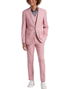 Paisley & Gray Slim Fit Suit Separates, Pink Carnation -Cheap Clothing Store MW40 3XK0 45 PAISLEY GRAY PINK CARNATION ALT9