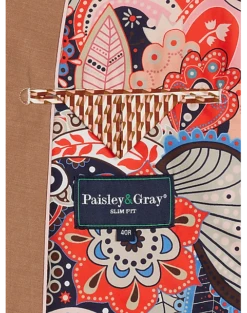 Paisley & Gray Slim Fit Suit Separates Coat, Nutmeg -Cheap Clothing Store MW40 3XLA 08 PAISLEY GRAY NUTMEG ALT3