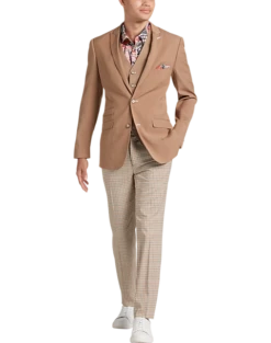 Paisley & Gray Slim Fit Suit Separates Coat, Nutmeg -Cheap Clothing Store MW40 3XLA 08 PAISLEY GRAY NUTMEG ALT5