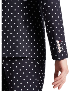 Paisley & Gray Slim Fit Suit Separates Coat, Navy With White Polka Dots -Cheap Clothing Store MW40 3XLU 27 PAISLEY GRAY NAVY WHITE POKA DOTS ALT2