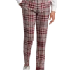 Paisley & Gray Slim Fit Suit Separates Pants, Pink Plaid