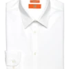 Egara Skinny Fit Dress Shirt, White -Cheap Clothing Store MW40 5EXU 10 EGARA ORANGE TUXEDO WHITE MAIN