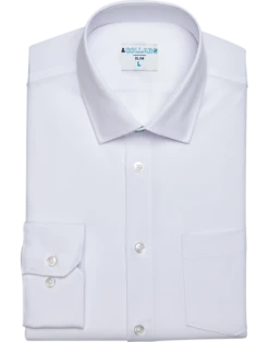 &Collar Atlantic Slim Fit Stain-Resistant Dress Shirt, White