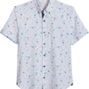 Con.Struct Slim Fit Short Sleeve Sport Shirt White & Blue Paisley 1 Con.Struct Slim Fit Short Sleeve Sport Shirt White & Blue Paisley -Cheap Clothing Store MW40 6MY2 10 CONSTRUCT WHITE MAIN