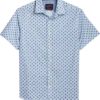 Egara Slim Fit Sport Shirt, Blue Jellycat Print -Cheap Clothing Store MW40 6MZJ 14 EGARA BLUE MAIN
